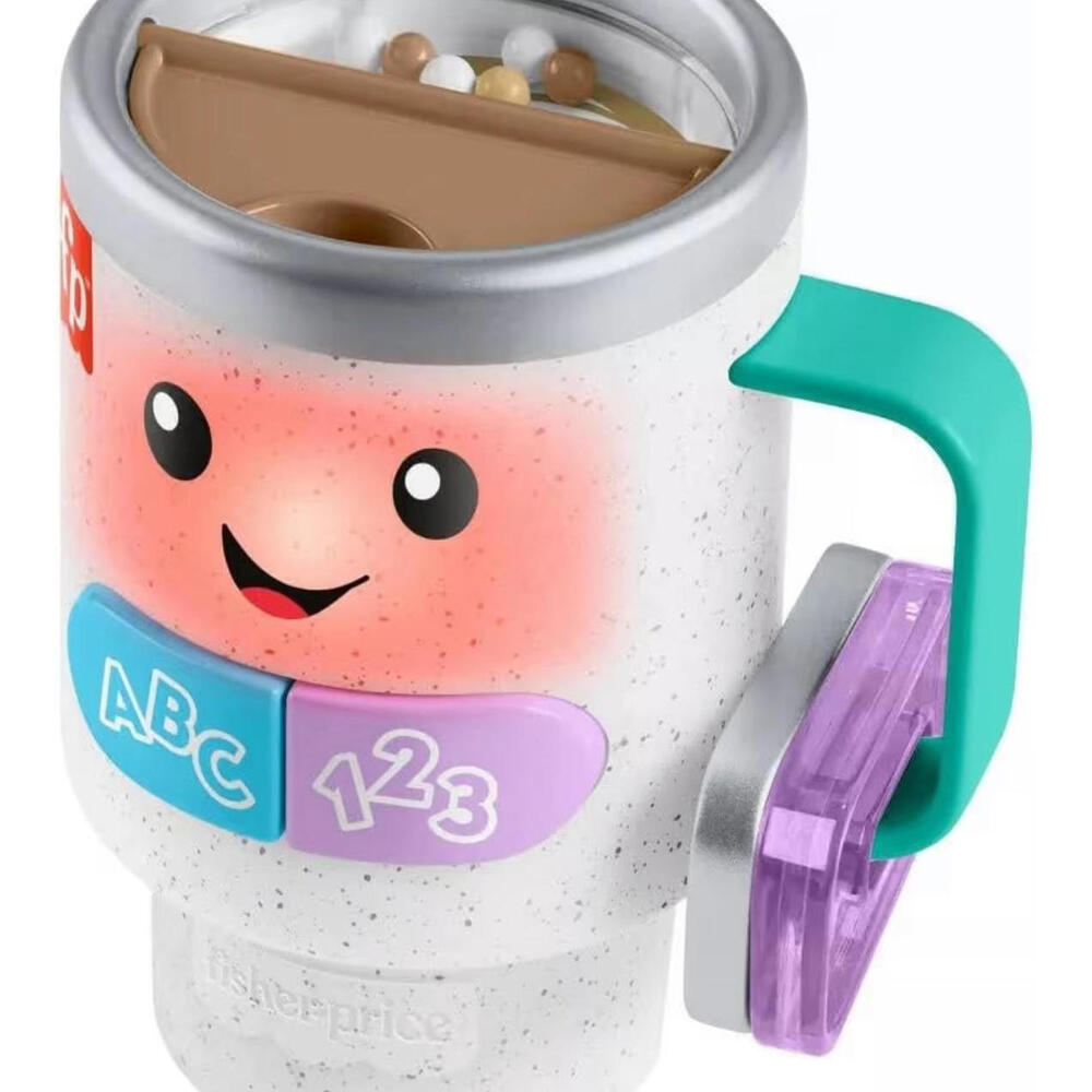 Fisher-Price Baby & Toddler “Coffee Cup” Tumbler Toy 6–36 Mo Learning Songs